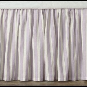 Restoration Hardware Antique Stripe Bed Skirt